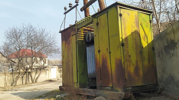 Tovuzun Aşağı Quşçu kəndində elektrik transformatoru - Sputnik Azərbaycan