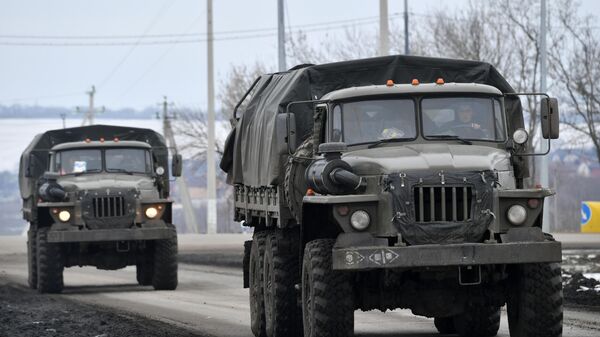 Ситуация на границе РФ с Украиной в Белгородской области - Sputnik Азербайджан