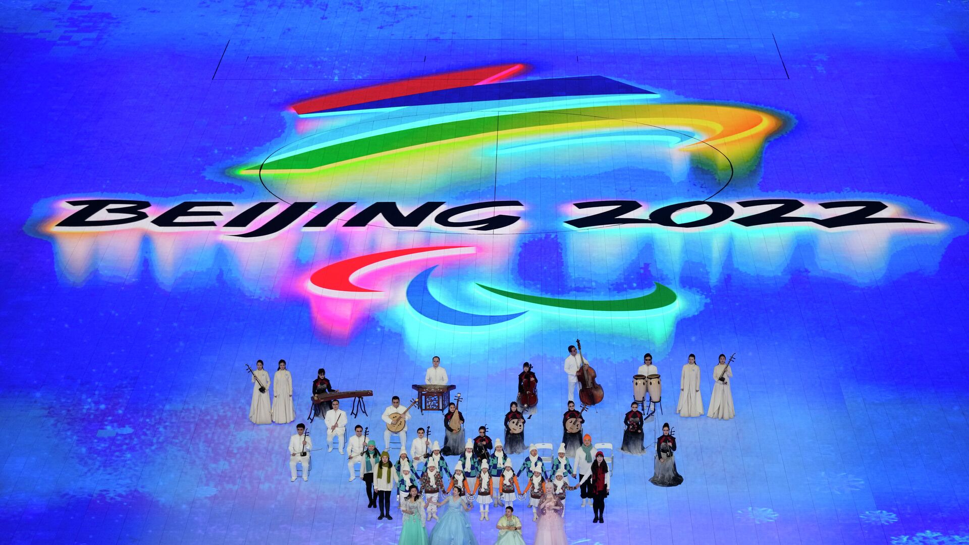 Церемонии открытия Зимних Паралимпийских игр 2022 в Пекине - Sputnik Азербайджан, 1920, 04.03.2022
