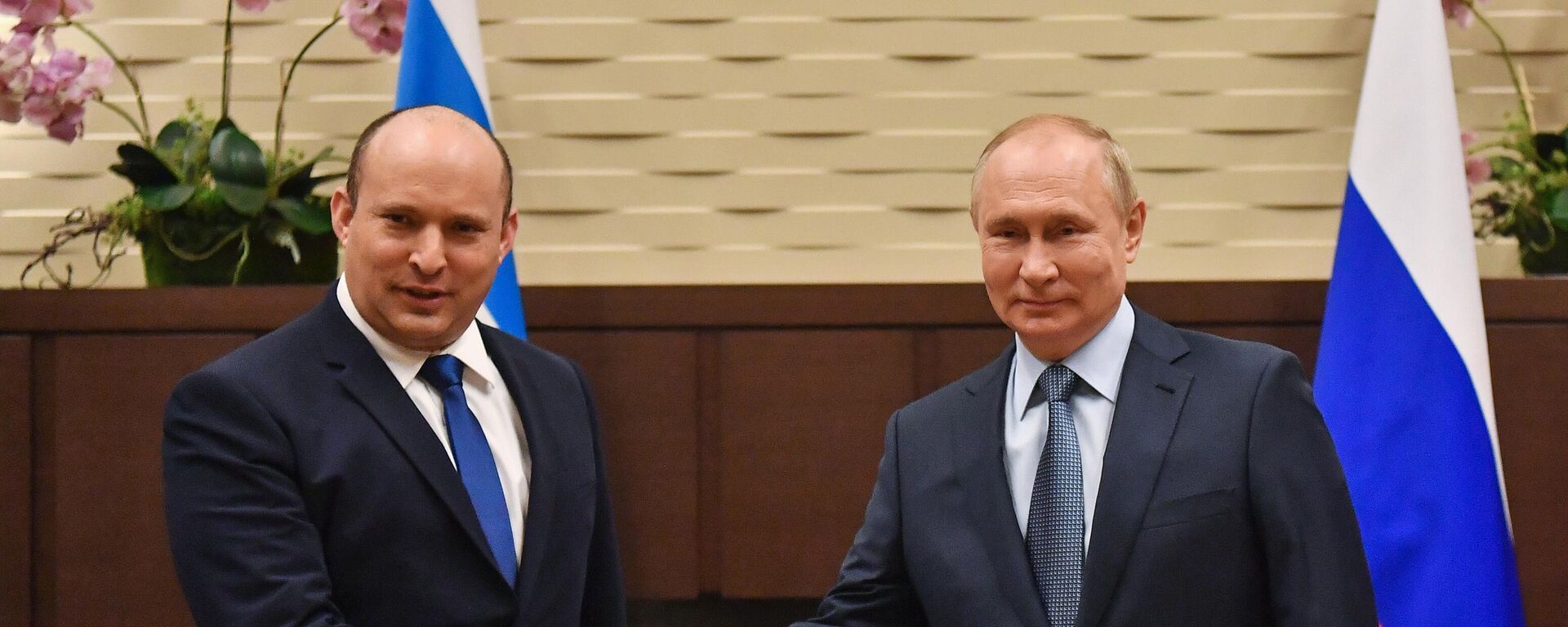 Президент РФ В. Путин встретился с премьер-министром Израиля Н. Беннетом - Sputnik Азербайджан, 1920, 05.03.2022