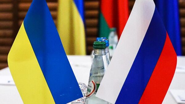 Российско-украинские переговоры в Белоруссии - Sputnik Azərbaycan