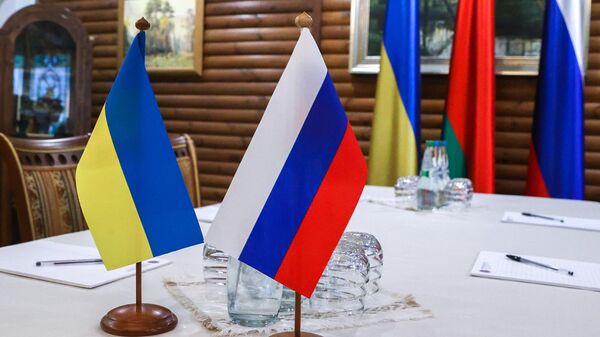 Российско-украинские переговоры в Белоруссии - Sputnik Азербайджан