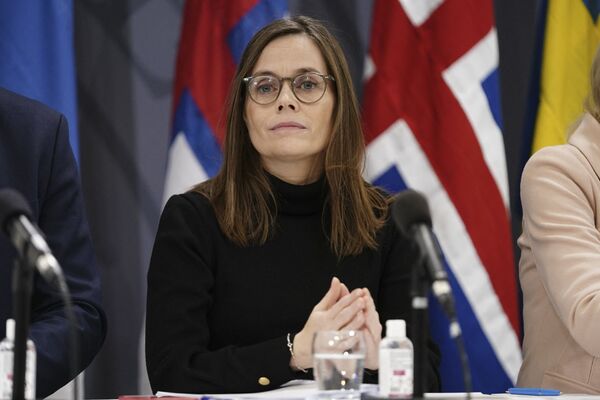 Премьер-министр Исландии Катрин Якобсдоттир. - Sputnik Азербайджан