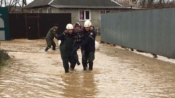 Последствия наводнения в Масаллинском районе - Sputnik Азербайджан
