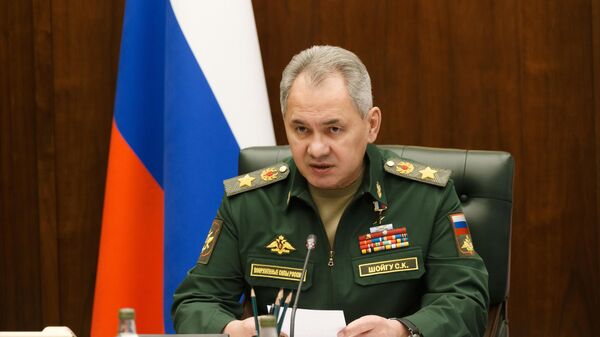 Министр обороны  России Сергей Шойгу - Sputnik Азербайджан