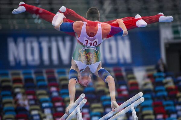 Bakıda idman gimnastikası üzrə dünya kuboku yarışları. - Sputnik Azərbaycan