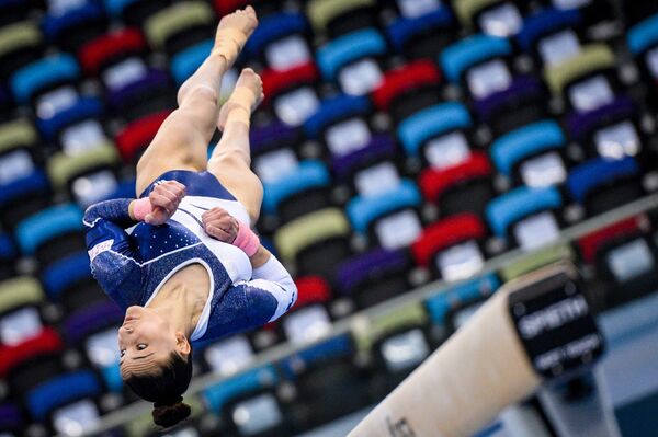В Национальной арене гимнастики в Баку завершился Кубок мира по спортивной гимнастике. - Sputnik Азербайджан