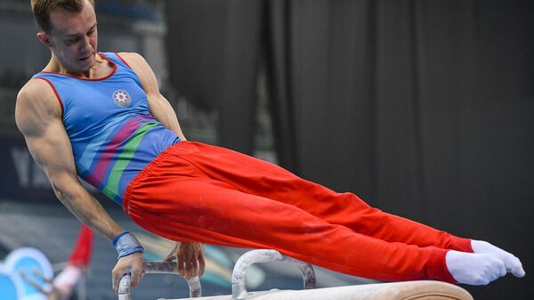 Bakıda keçirilən bədii gimnastika üzrə FIG Dünya Kubokunda - Sputnik Azərbaycan
