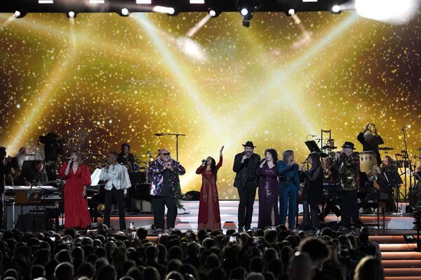 Выступление артистов на церемония вручения музыкальной премии Grammy в Лас-Вегасе. - Sputnik Азербайджан