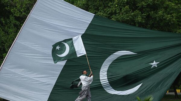 Pakistan bayrağı, arxiv şəkli - Sputnik Azərbaycan