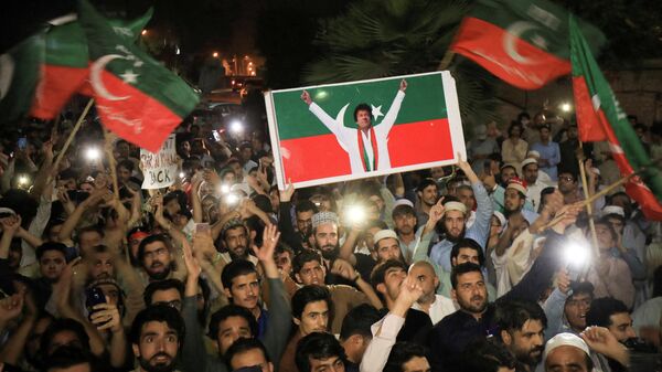 Ситуация в Пакистане на фоне протестов - Sputnik Азербайджан