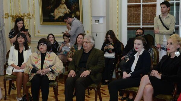 Встреча с грузинской делегацией в Национальном музее искусств в Баку - Sputnik Азербайджан