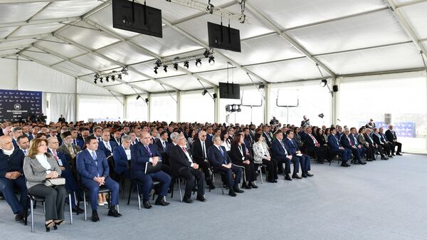 Съезд азербайджанцев мира в Шуше - Sputnik Азербайджан