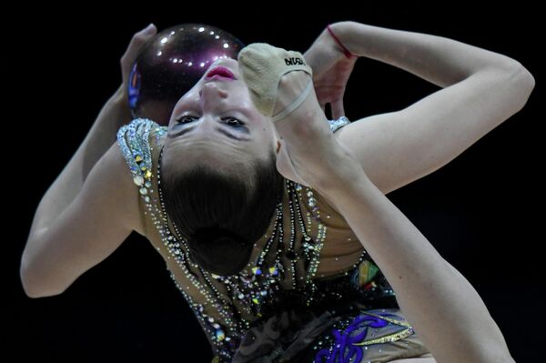 Всего в соревнованиях приняли участие около 130 спортсменок. - Sputnik Азербайджан