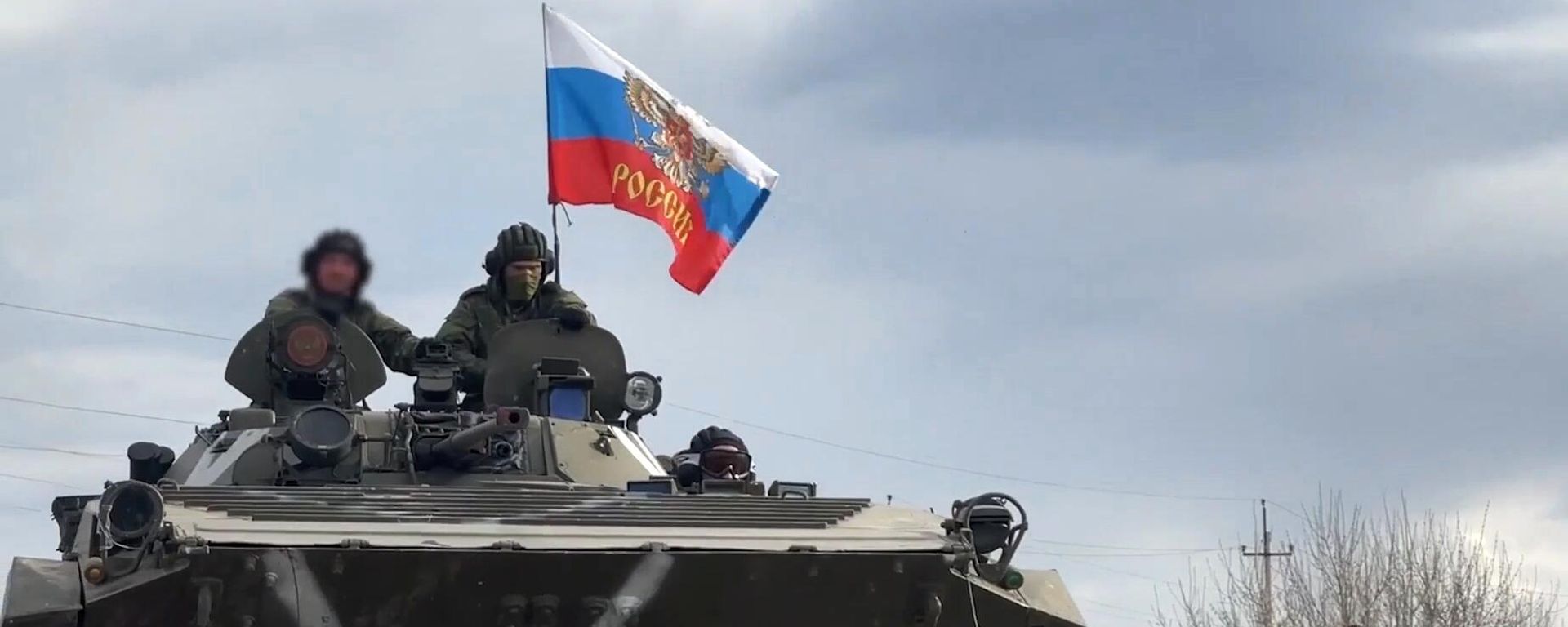 Продвижение колонн российской армии на освобождённых территориях Харьковской области - Sputnik Азербайджан, 1920, 09.08.2026