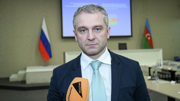 Заместитель министра экономического развития РФ Дмитрий Вольвач - Sputnik Азербайджан