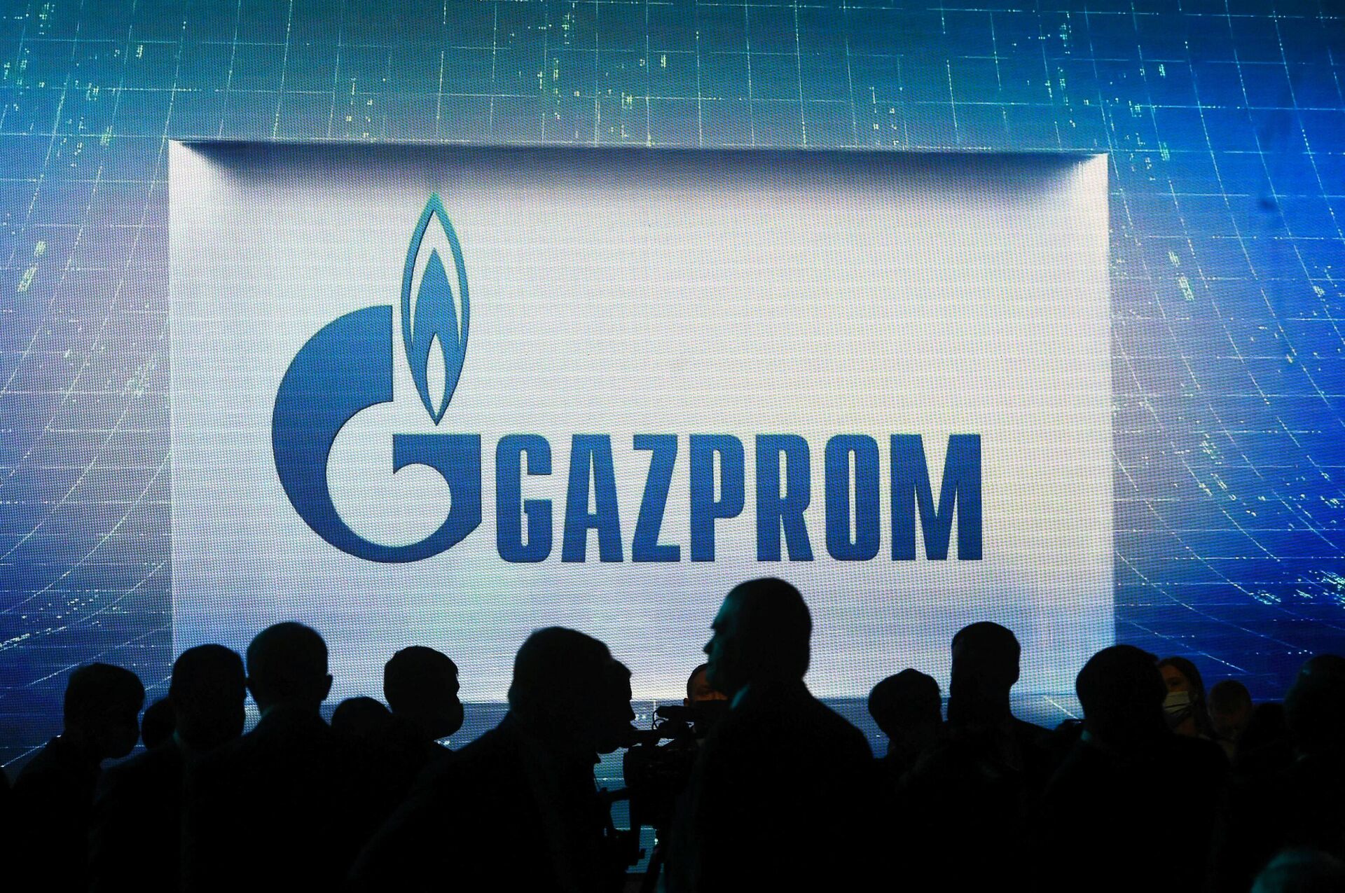 Логотип Газпром, фото из архива - Sputnik Азербайджан, 1920, 28.06.2024