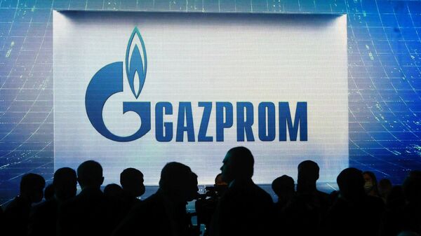 Логотип Газпром, фото из архива - Sputnik Азербайджан