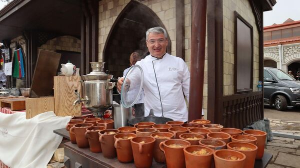 Первый международный кулинарный фестиваль в Шуше - Sputnik Азербайджан