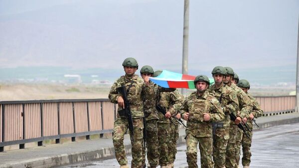 Военнослужащие на учениях Гейдар Алиев-2022  - Sputnik Азербайджан