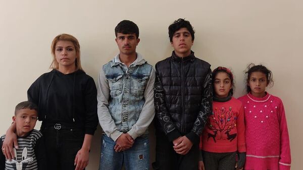 Задержанные на границе с Грузией лица, фото из архива - Sputnik Азербайджан