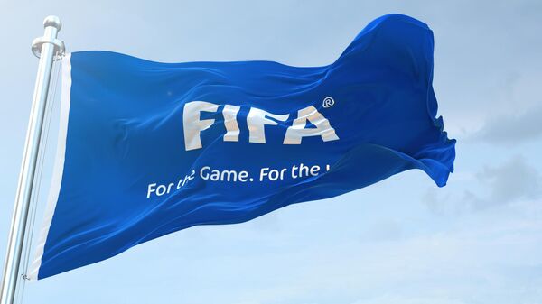 Флаг FIFA - Sputnik Azərbaycan