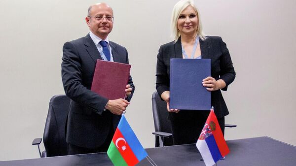 Azərbaycan və Serbiya enerji əməkdaşlığına dair Saziş imzalayıb - Sputnik Azərbaycan