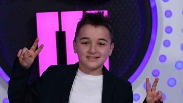 Одиннадцатилетний грузинский певец Ото Базерашвили  - Sputnik Азербайджан