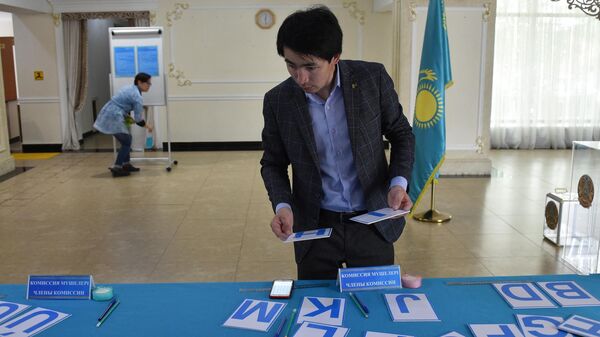 Выборы в Казахстане, фото из архива - Sputnik Азербайджан