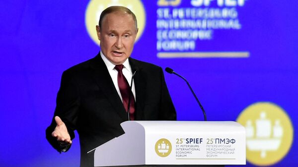 Rusiya Prezidenti Vladimir Putin  - Sputnik Azərbaycan