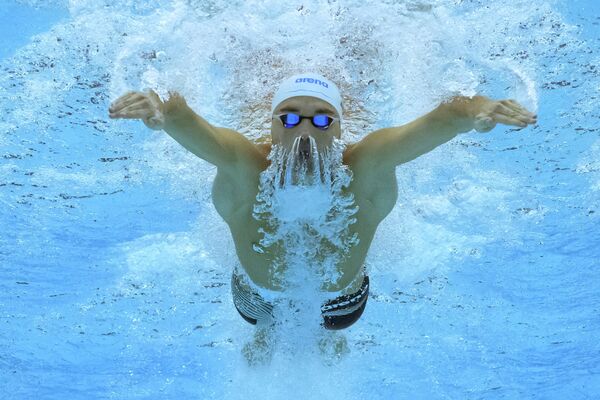 С 18 июня по 3 июля в Будапеште проходит 19-й чемпионат мира по водным видам спорта. - Sputnik Азербайджан