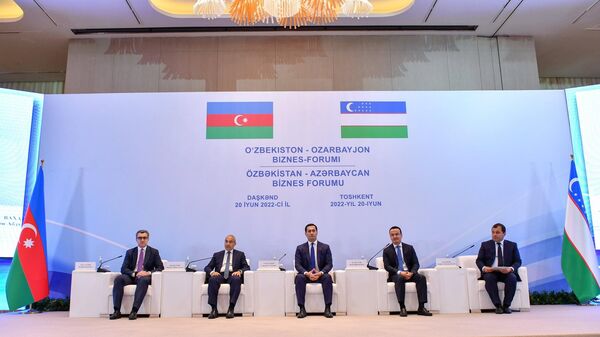 Daşkənddə Özbəkistan - Azərbaycan biznes forumu  - Sputnik Azərbaycan