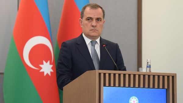 Министр иностранных дел Азербайджана Джейхун Байрамов - Sputnik Azərbaycan