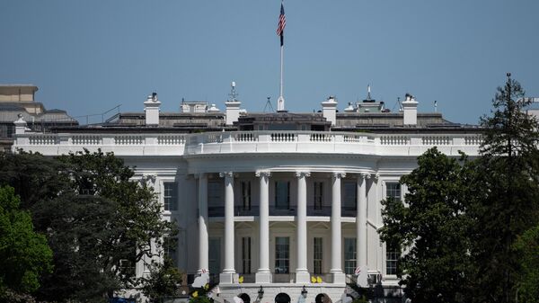 Вид на Белый дом в Вашингтоне, фото из архива - Sputnik Азербайджан