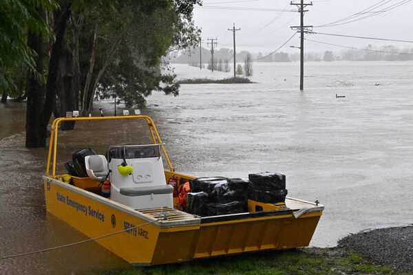 Последствие наводнения в Австралии. - Sputnik Азербайджан