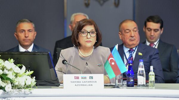 Трёхсторонняя встреча председателей парламентов Азербайджана, Пакистана и Турции  - Sputnik Azərbaycan