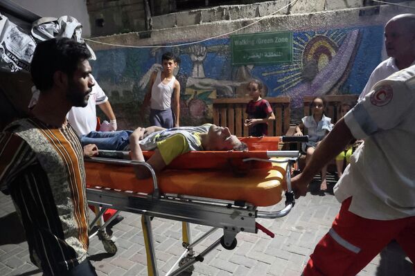 Жертвы после ударов Израиля по Газе - Sputnik Азербайджан