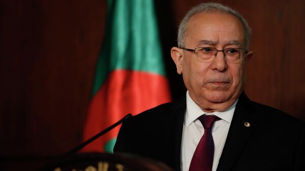Министр иностранных дел Алжира Рамтан Ламамра - Sputnik Азербайджан