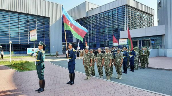 В Казахстане стартовал конкурс АрМИ-2022 с участием артиллеристов АР - Sputnik Азербайджан