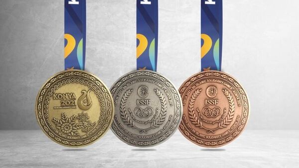 Медали Исламских игр солидарности Конья-2021 - Sputnik Азербайджан