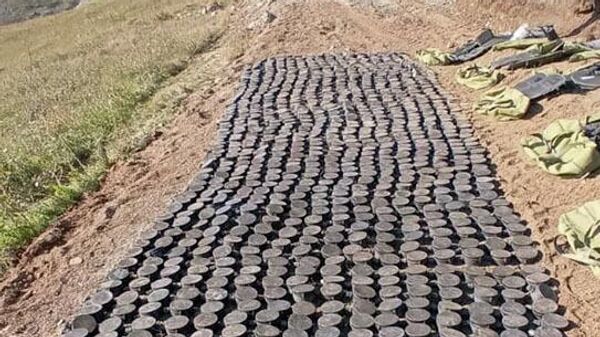 В Лачинском направлении обнаружено более 900 противопехотных мин - Sputnik Azərbaycan