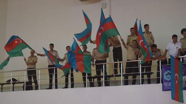 Участники конкурса «Кубок моря-2022» в Азербайджане провели товарищеские встречи по волейболу - Sputnik Azərbaycan