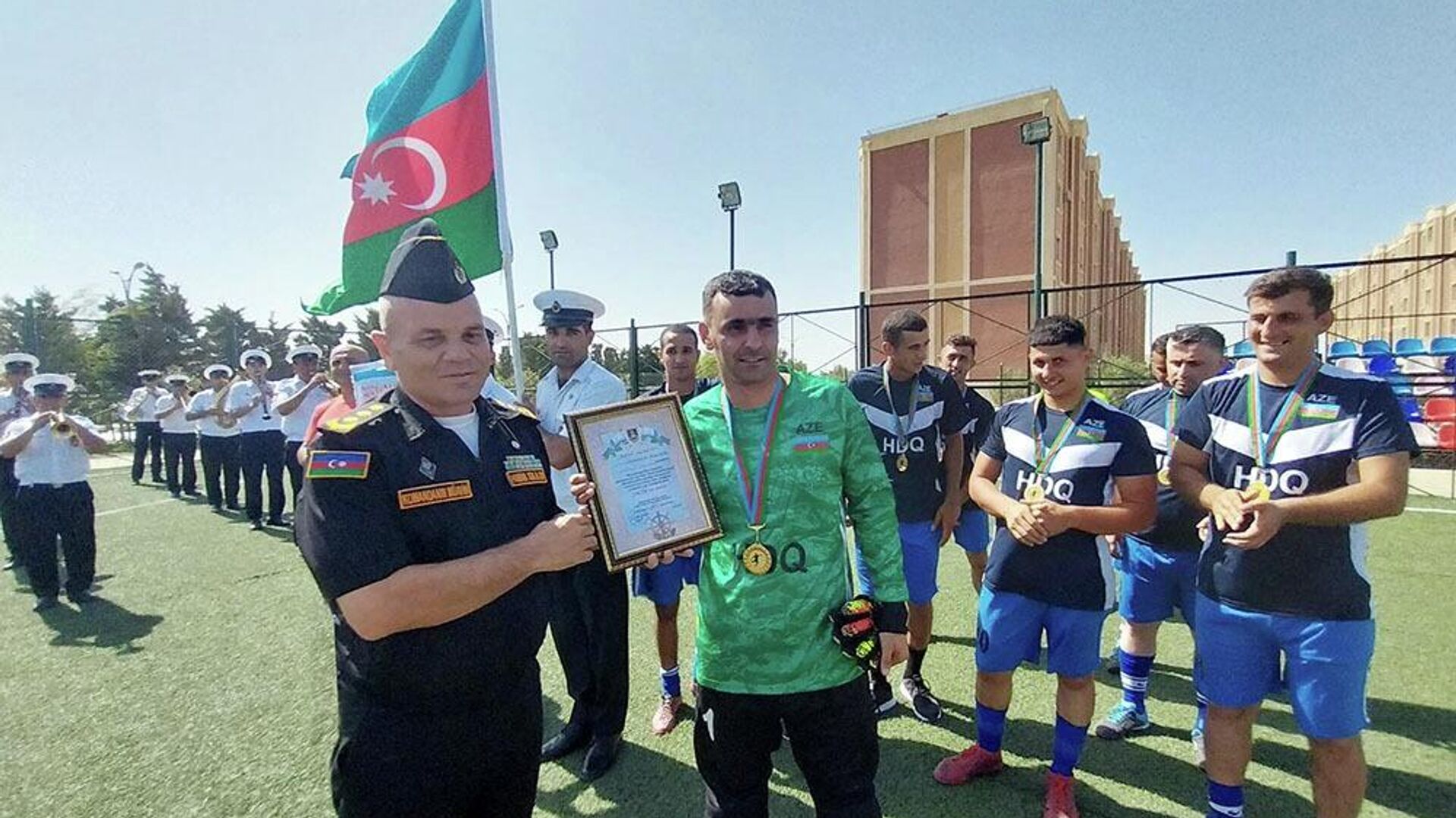 В рамках Кубка моря состоялся футбольный турнир - Sputnik Азербайджан, 1920, 21.08.2022