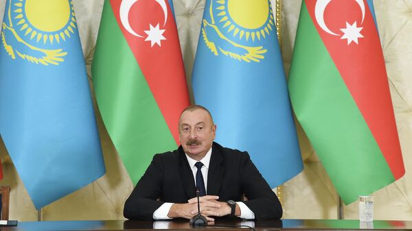 Azərbaycan Respublikasının Prezidenti İlham Əliyev  - Sputnik Azərbaycan