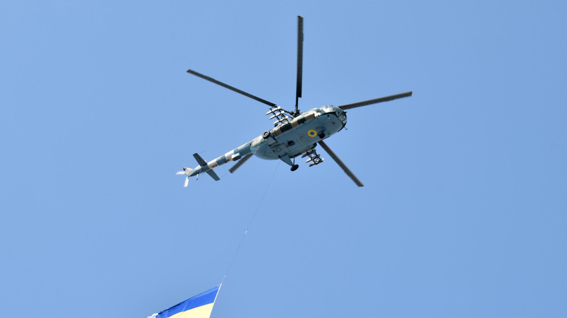 Ukrayna HHQ-nin helikopteri, arxiv şəkli - Sputnik Azərbaycan, 1920, 31.08.2022