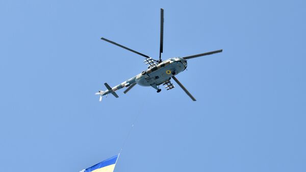 Вертолет ВВС Украины, фото из архива - Sputnik Азербайджан