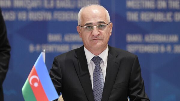 Вице-премьер Азербайджана Шахин Мустафаев - Sputnik Азербайджан