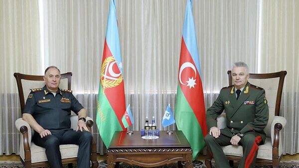 Глава Генштаба Азербайджана встретился с секретарем Совета министров обороны СНГ - Sputnik Азербайджан