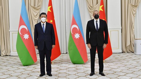 В Самарканде состоялась встреча Алиева и Си Цзиньпина - Sputnik Азербайджан