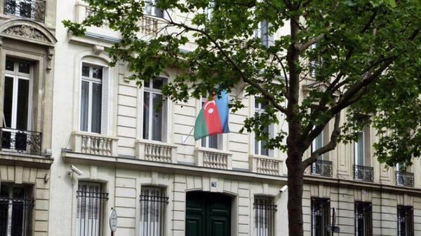 Здание посольства Азербайджана во Франции - Sputnik Азербайджан